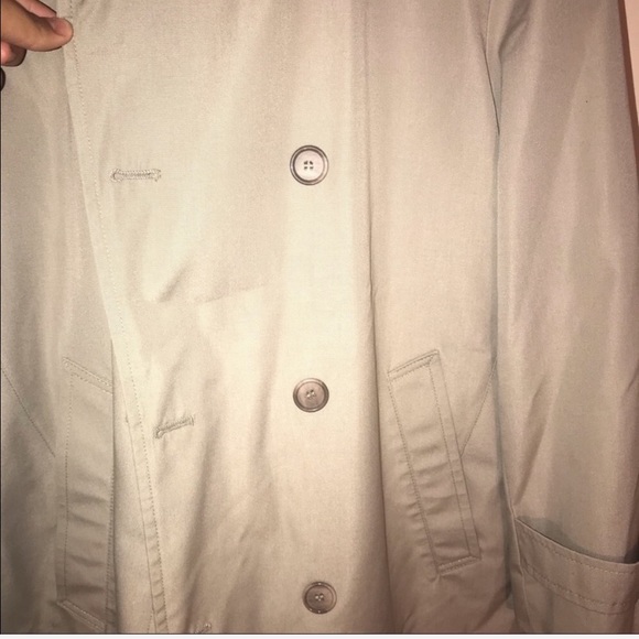 London Fog tan trench coat 40R - Picture 6 of 6